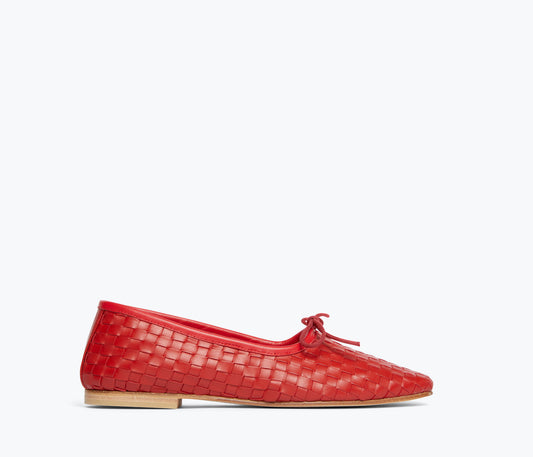 Jada Woven Ballet Flat Shoes FRĒDA SALVADOR