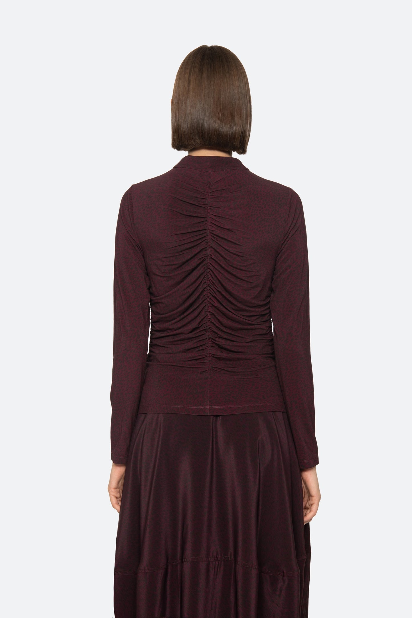 Charlize Print L/SLV Top Shirts SEA NEW YORK