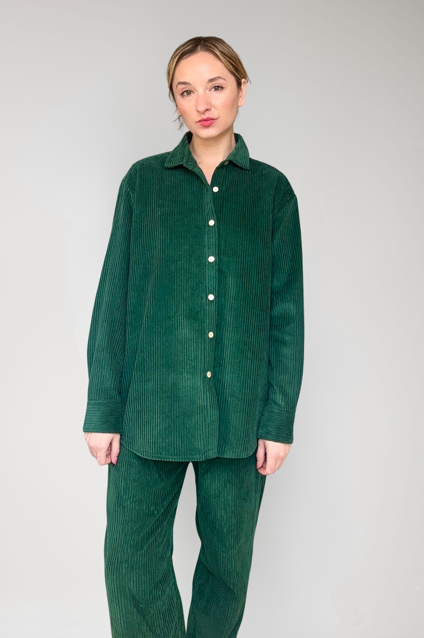 Jose Shirt in Pine Corduroy