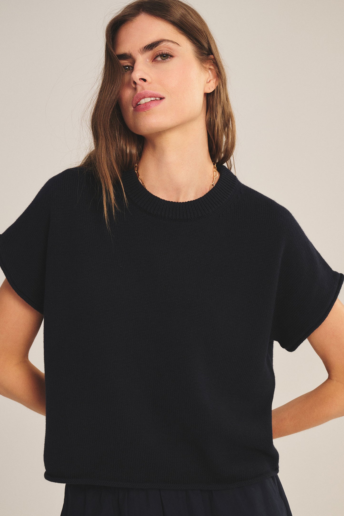 Keeny Sweater Sweaters Velvet by Graham & Spencer Navy S