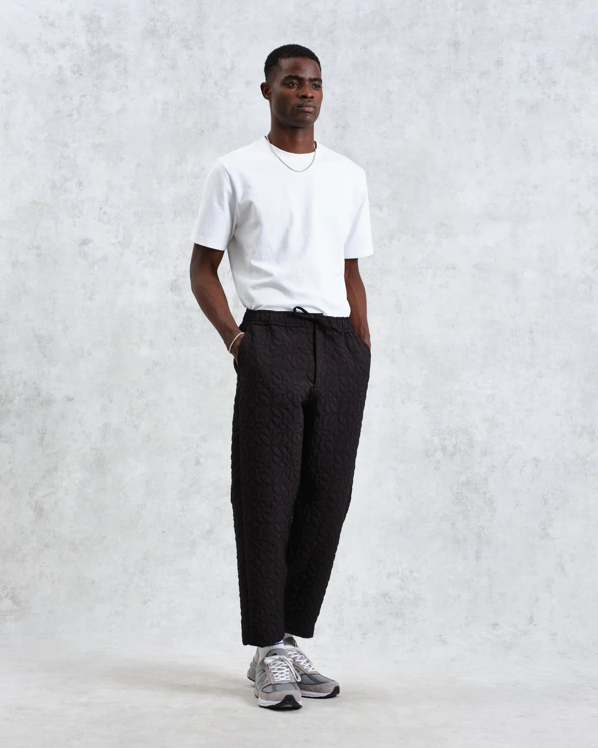 Kurt Trouser Petal Quilt Pants Wax London   