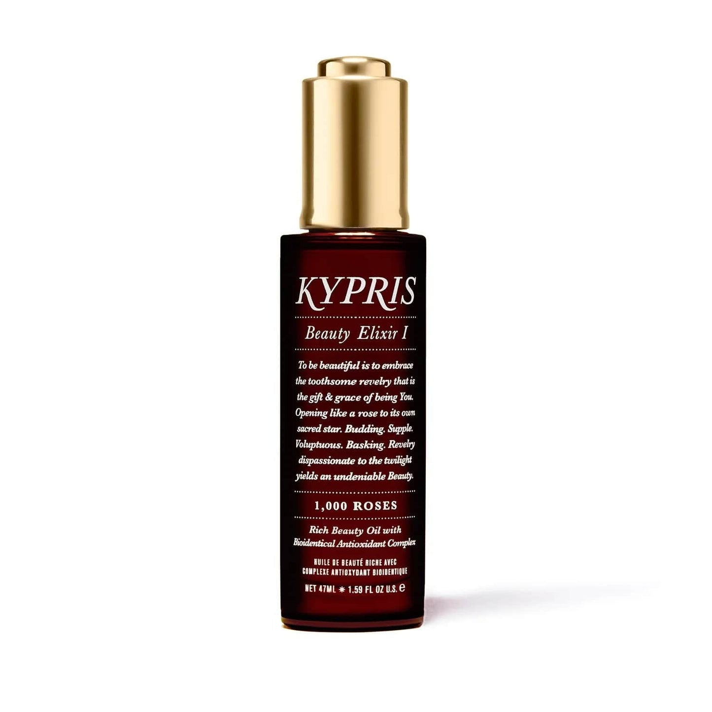 Beauty Elixir I: 1,000 Roses - Rich Moisturizing Face Oil Beauty Kypris   