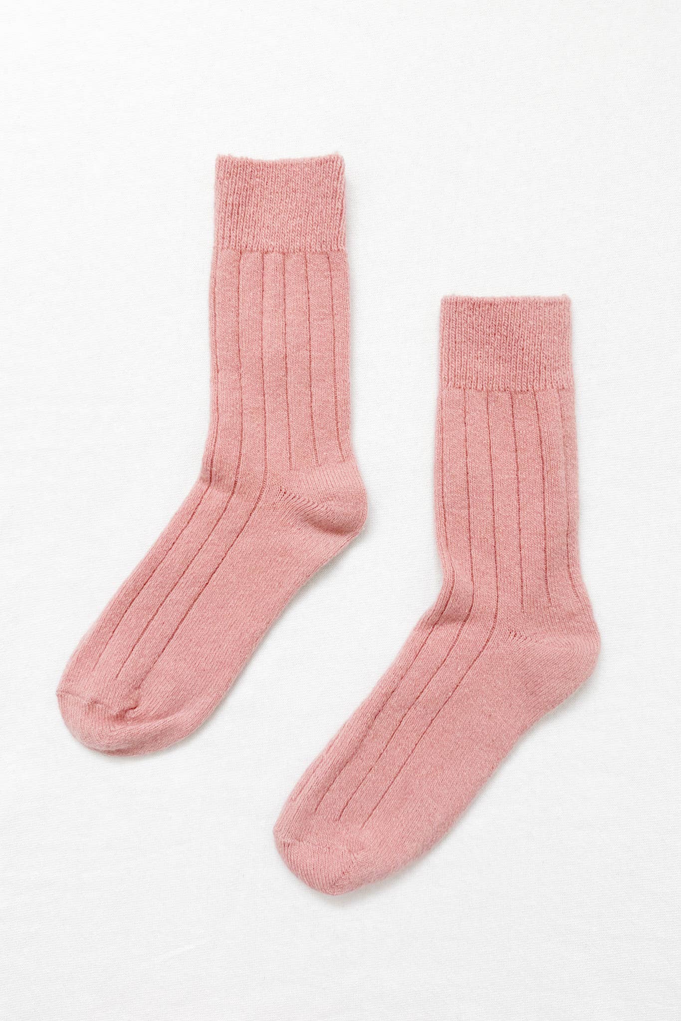 Classic Cashmere Socks Le Bon Shoppe Rose Petal