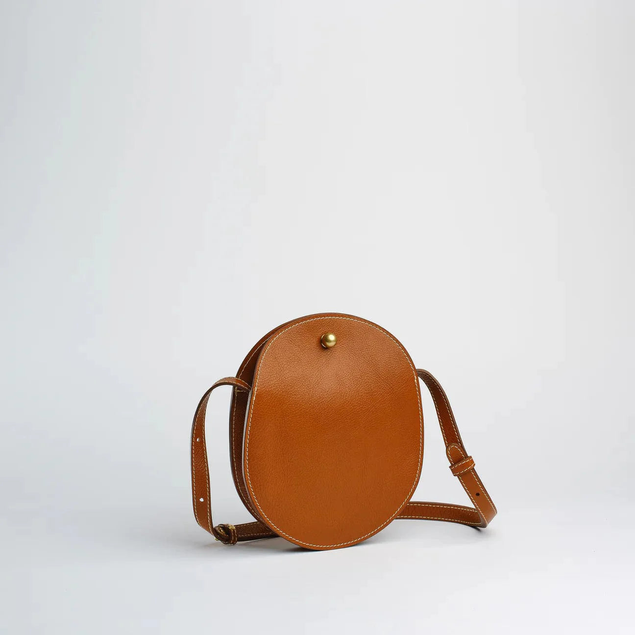 The Eggi in Leather Brown Bags Lindquist   