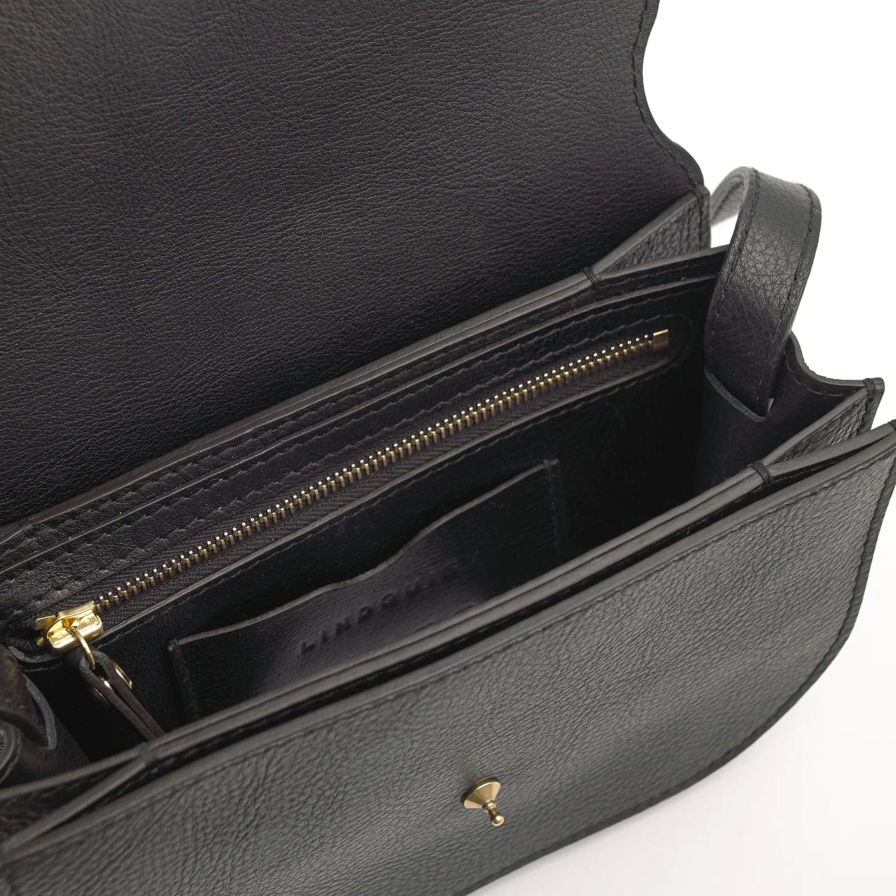 The Po Crossbody in Black Bags Lindquist   