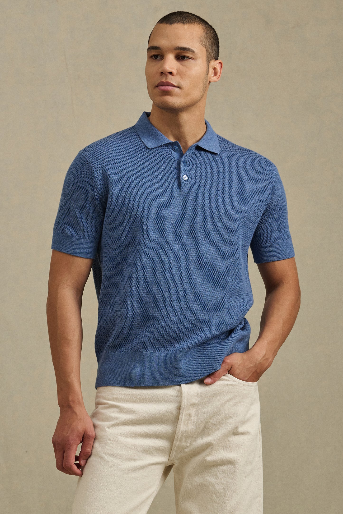 Lowell Sweater Polos Velvet by Graham & Spencer