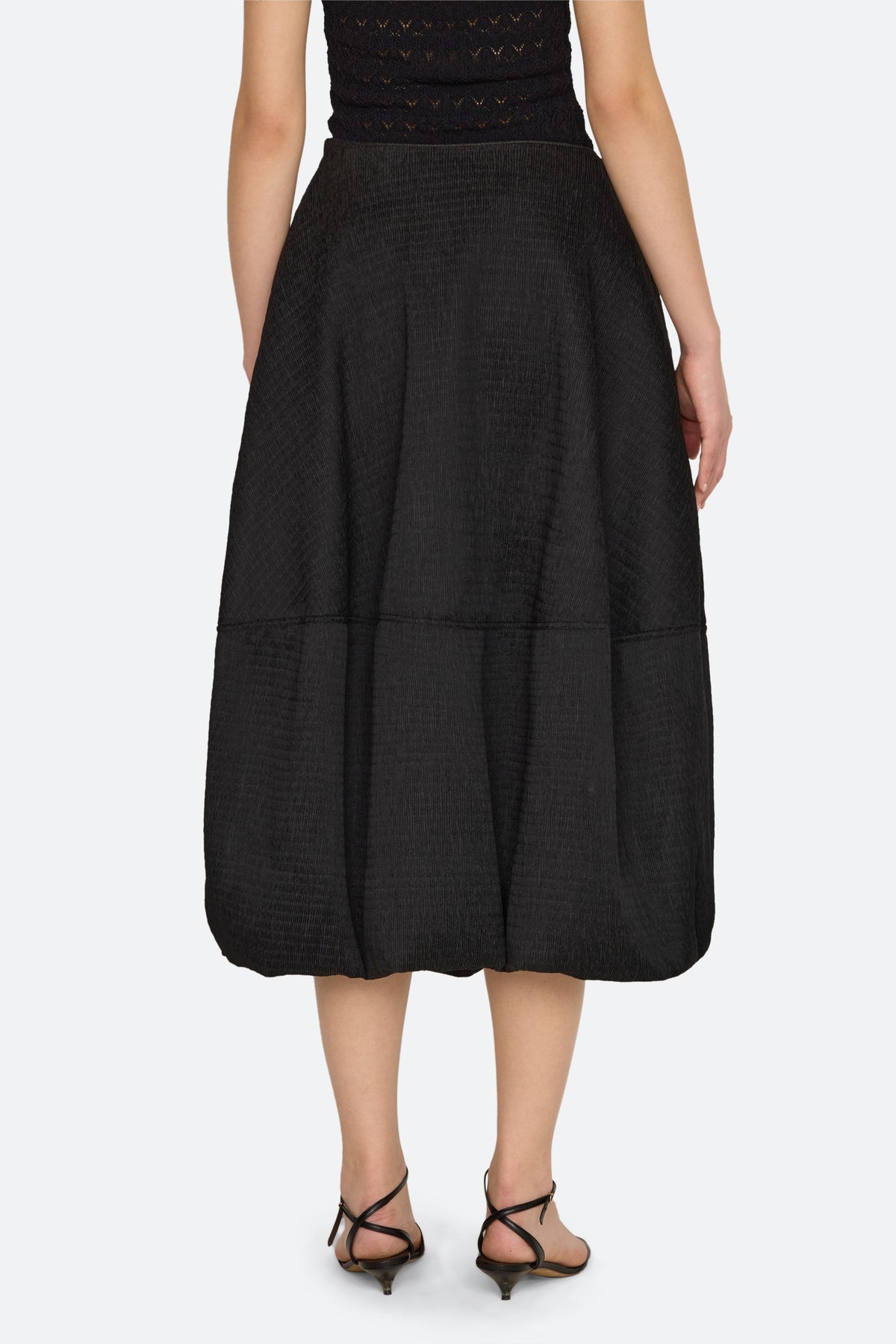 EVORA BUBBLE MIDI SKIRT (D1) SEA NEW YORK - 5