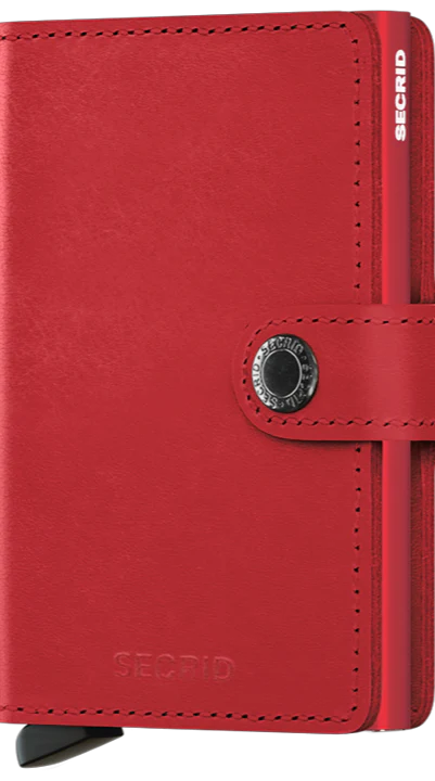 Miniwallet Original Small Leather Goods Secrid Red  