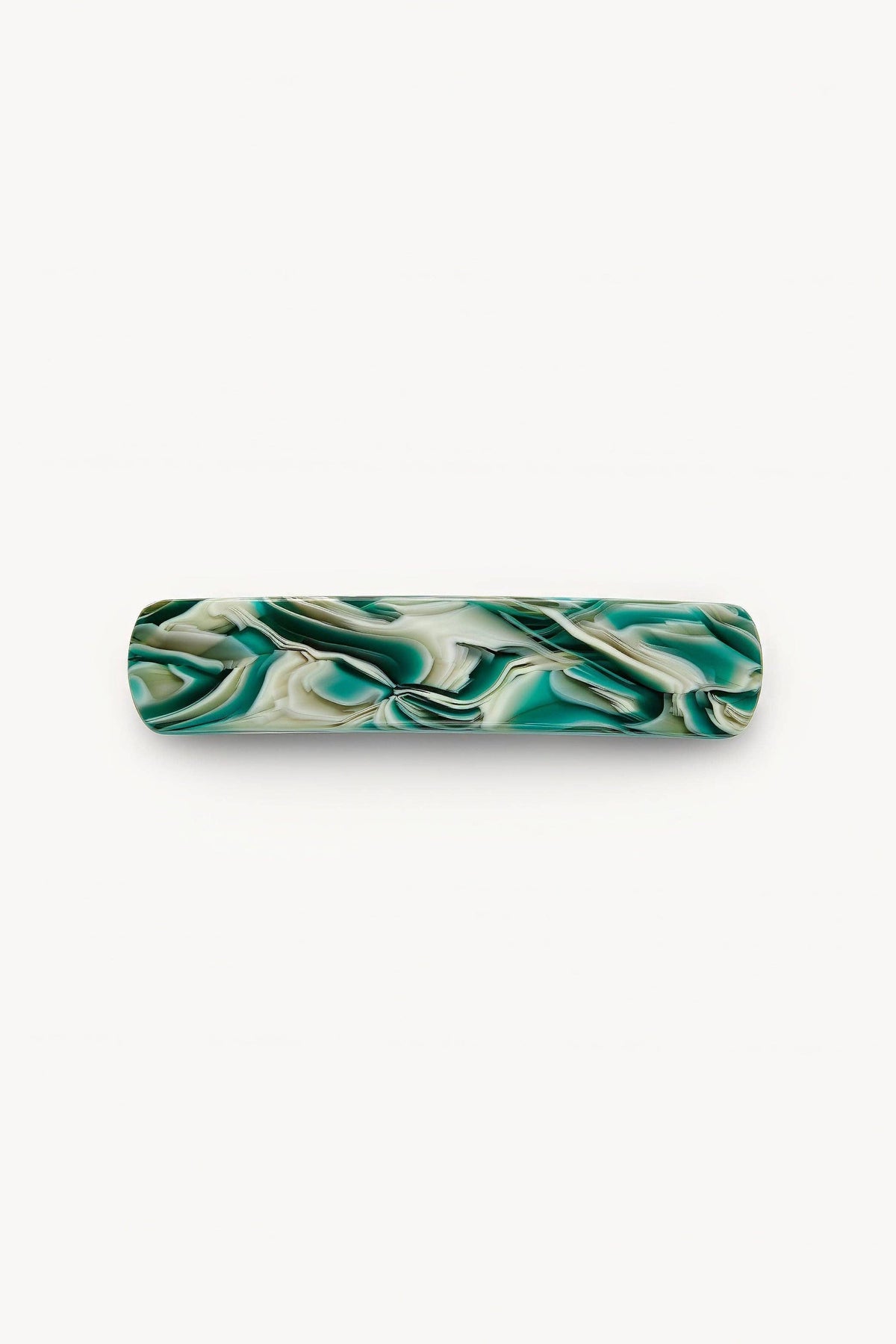 No. 3 Heirloom Barrette in Stromanthe Hair Accessories MACHETE