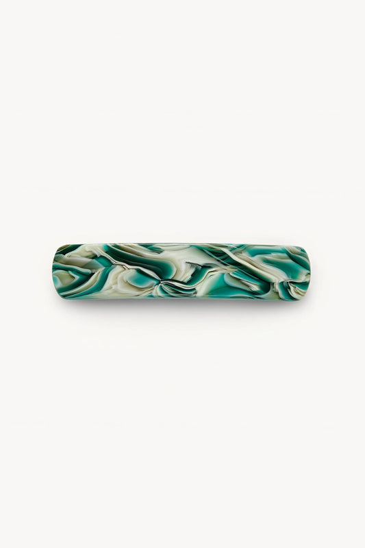 No. 3 Heirloom Barrette in Stromanthe Hair Accessories MACHETE