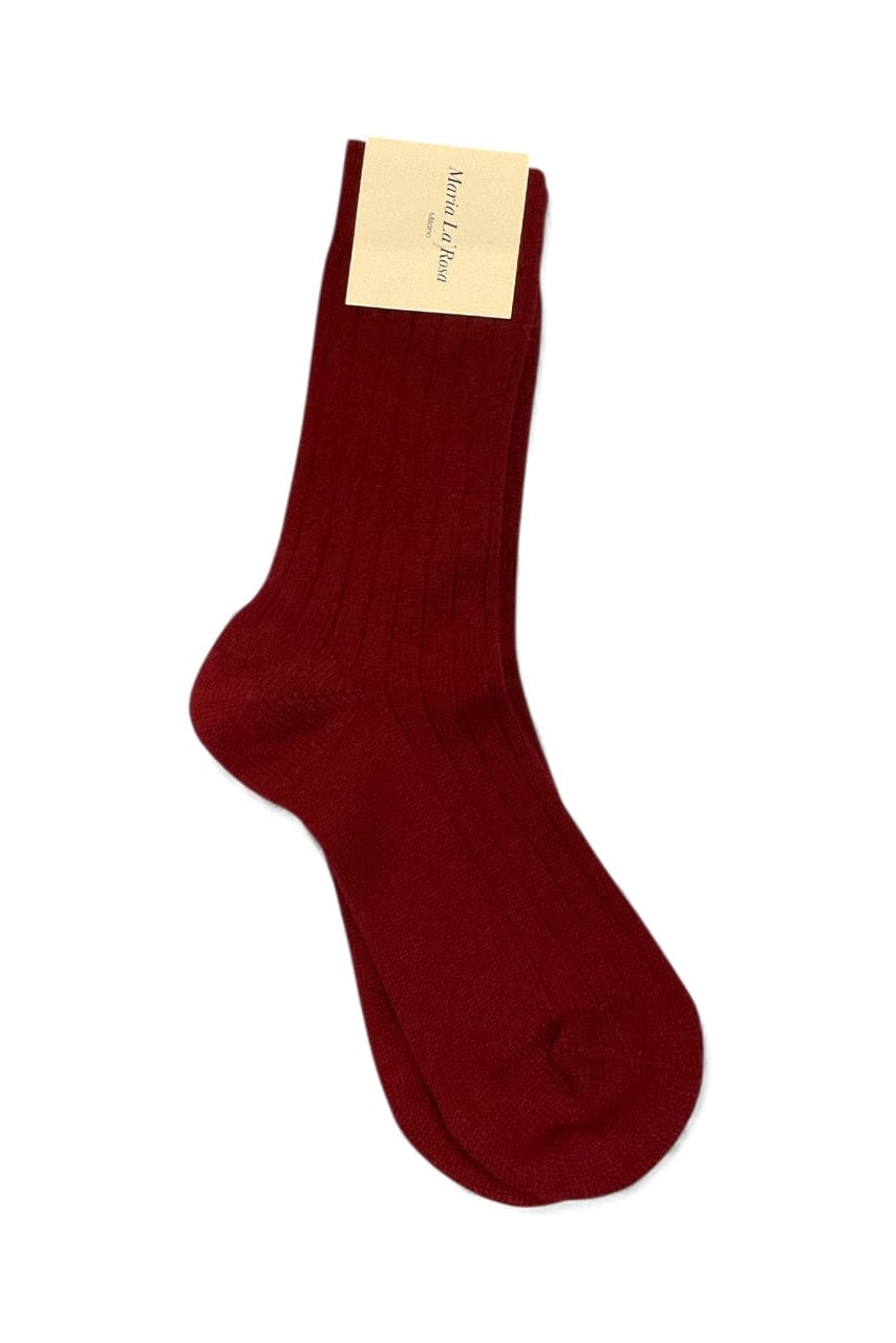 Maria La Rosa Cashmere Socks Socks Maria La Rosa Susina One Size