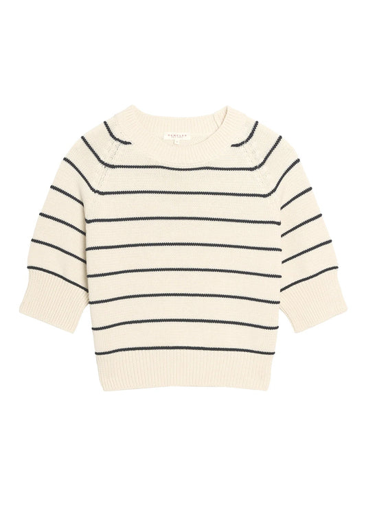 Milliana Cotton Top Sweaters DEMYLEE New York Off White / Navy S