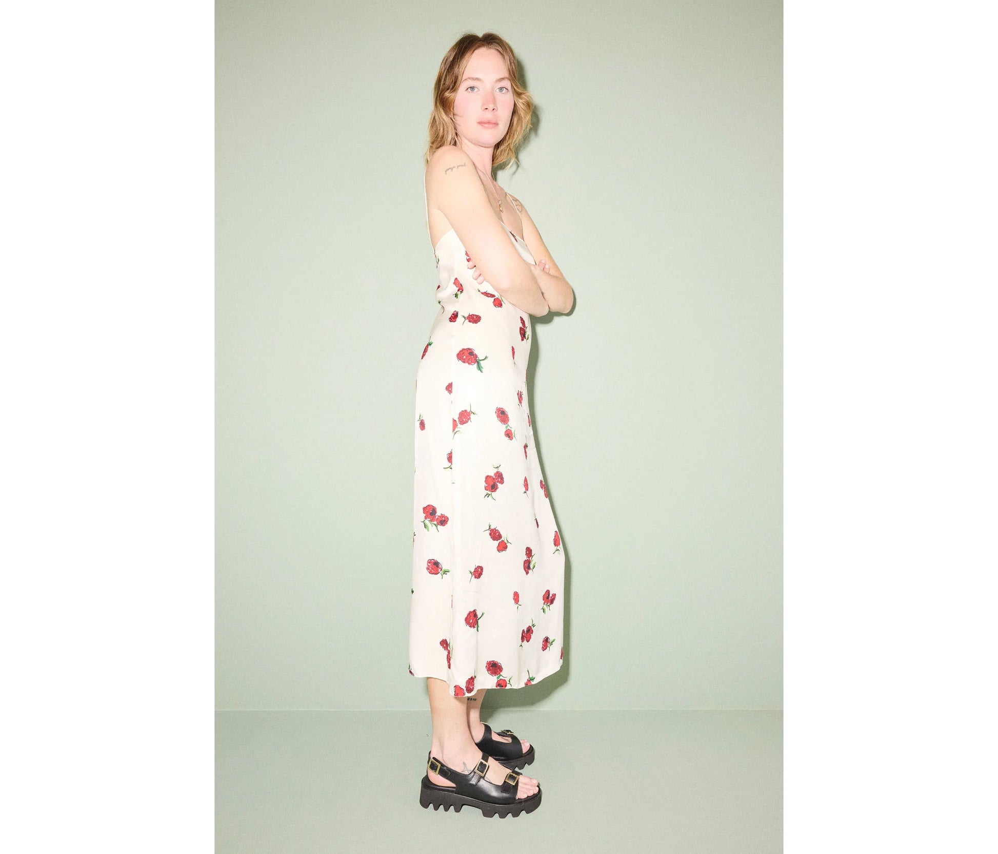 Mindy Buckle Sandal Shoes FRĒDA SALVADOR