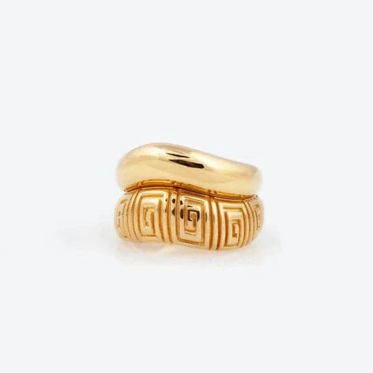 Olympia Ring Set - 18K Vermeil Jewelry MM Druck   