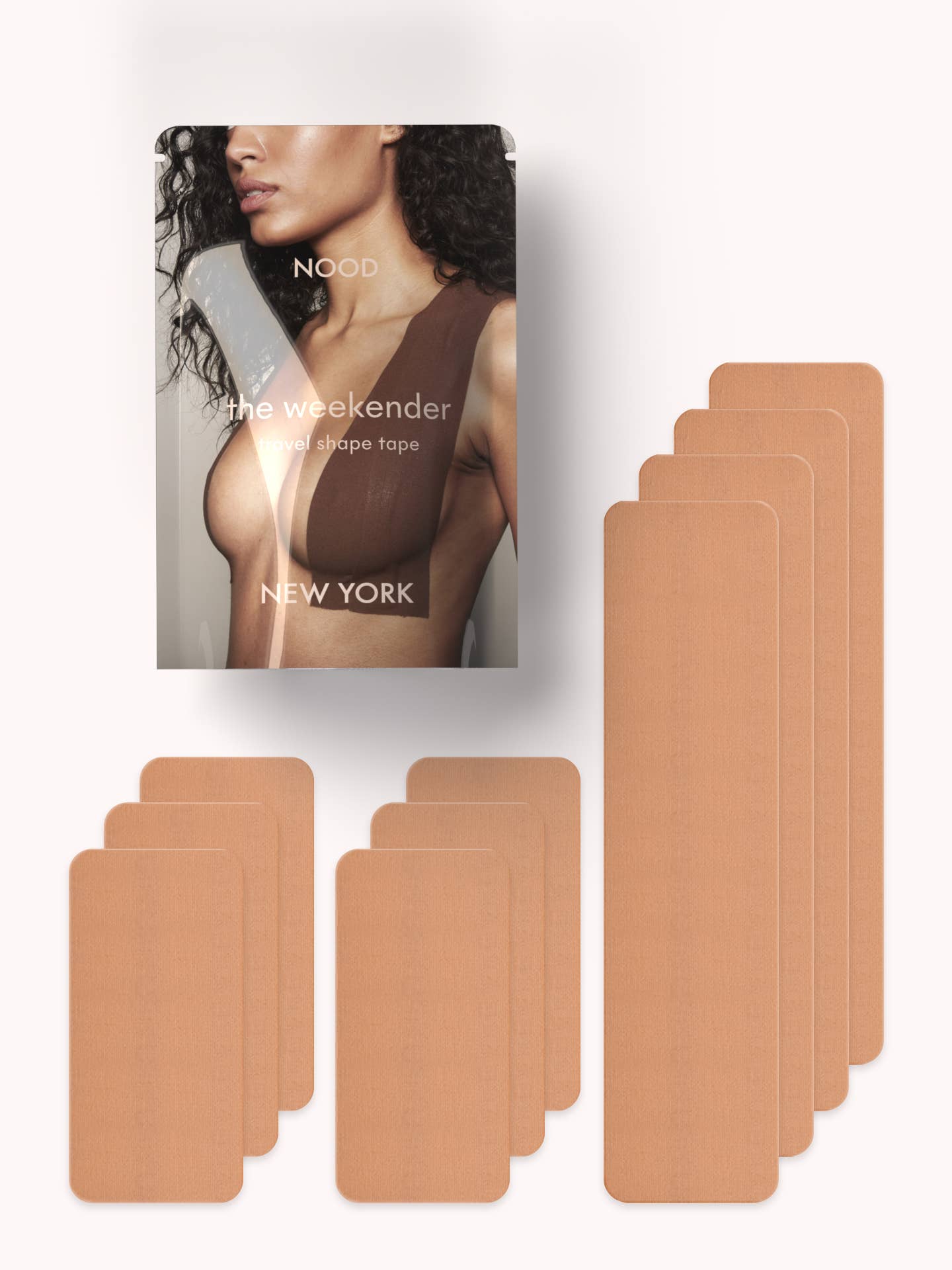 The Weekender | Travel Shape Tape Accessories NOOD No 5 Soft Tan  