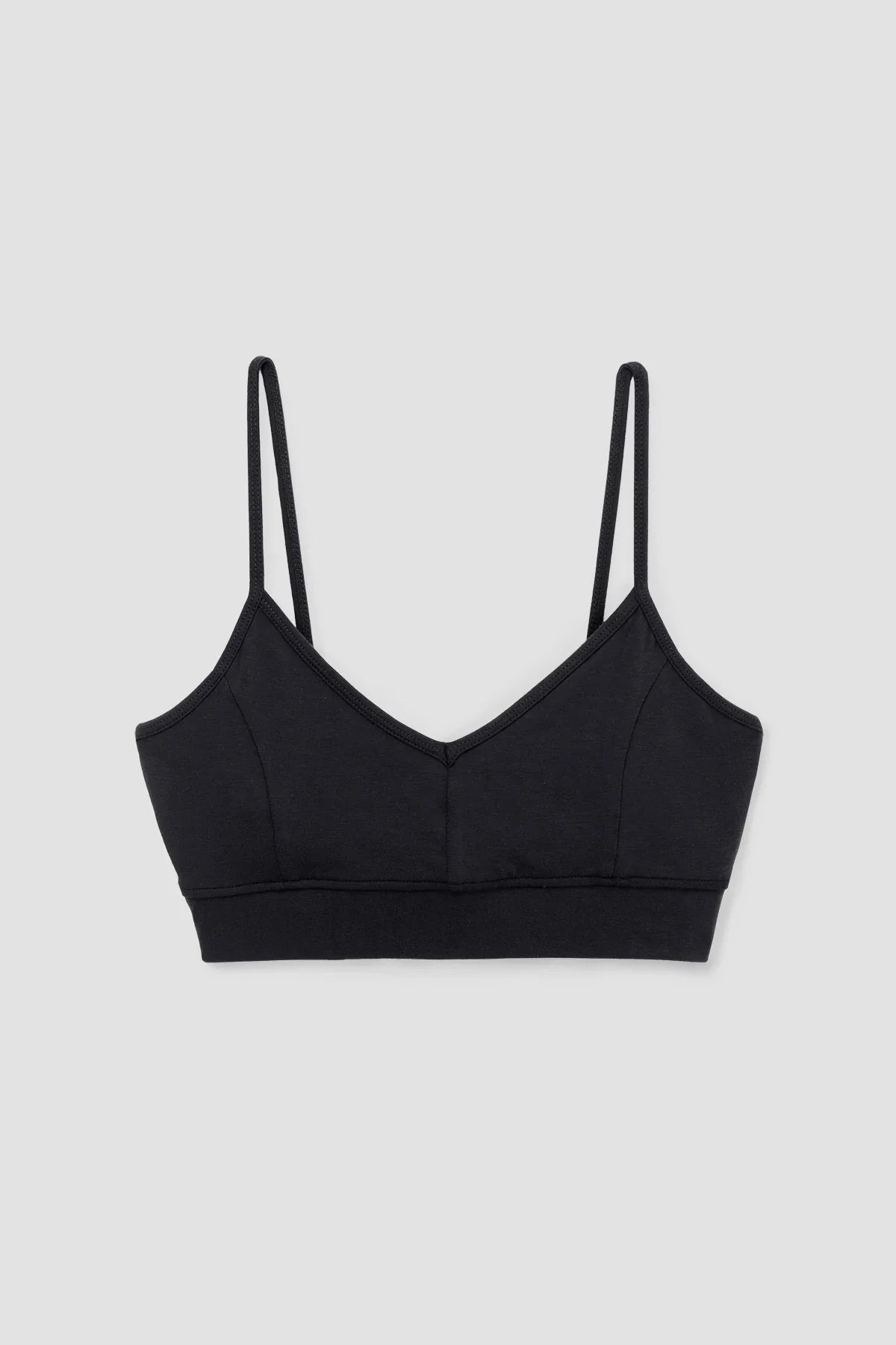 Nyra Cotton Blend Bra Lingerie Beaumont Organic Black S