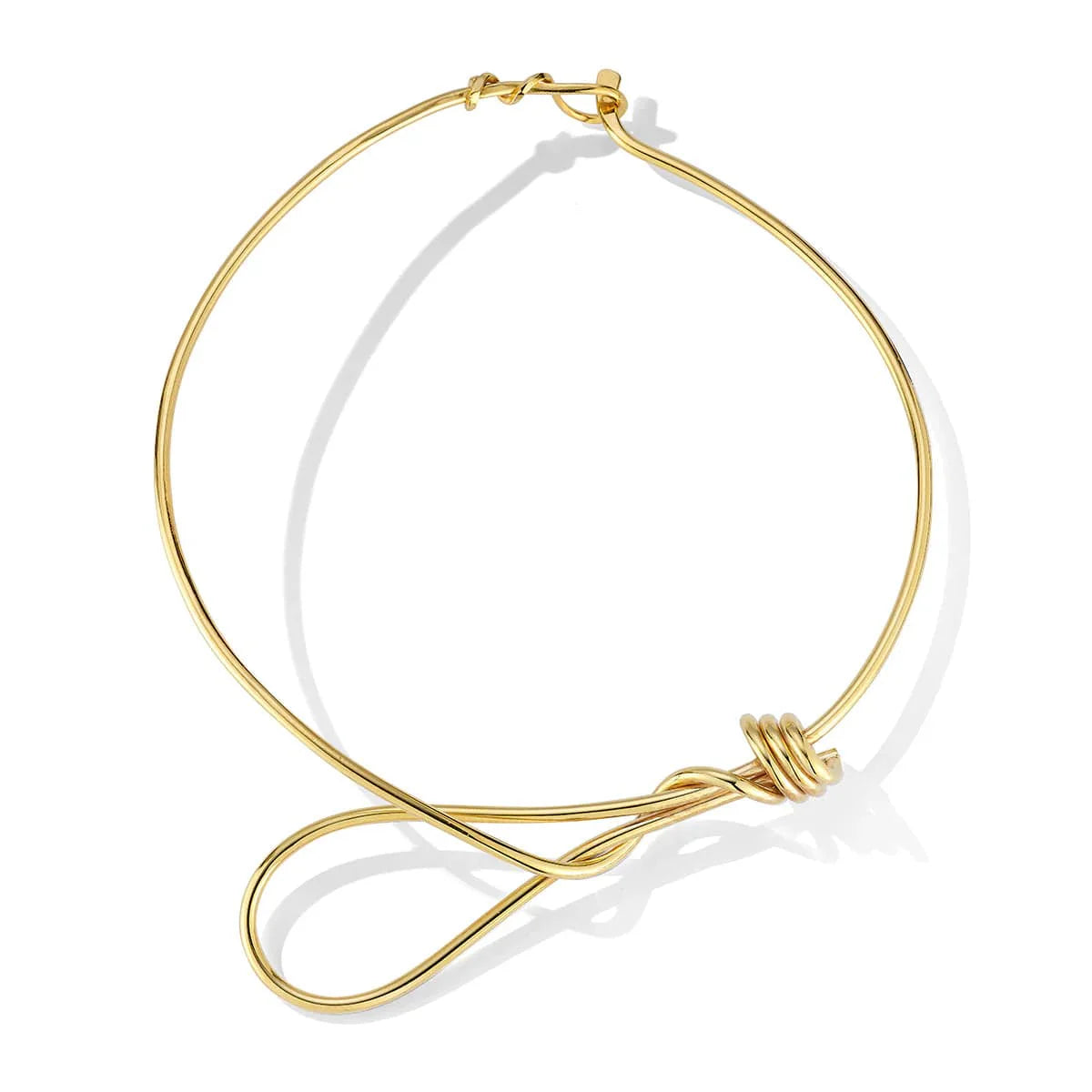 Lasso Necklace Jewelry Oblik Atelier   