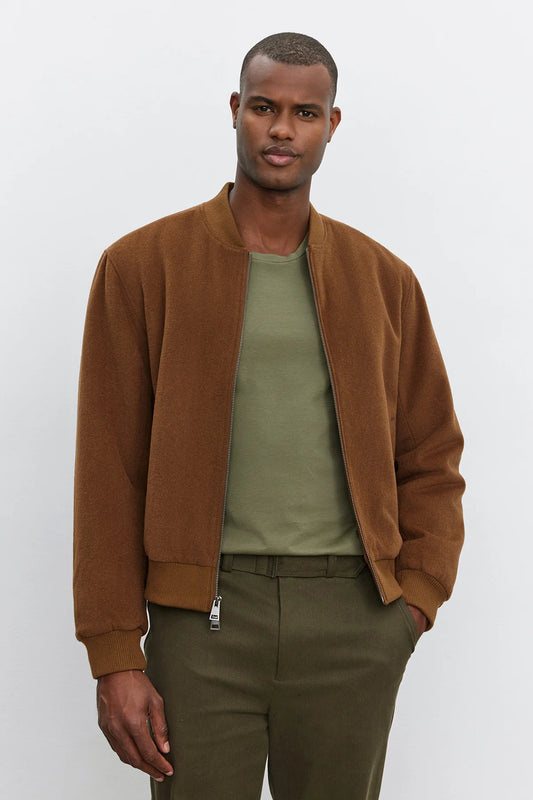 Frazier Jacket Jackets & Outerwear Velvet by Graham & Spencer