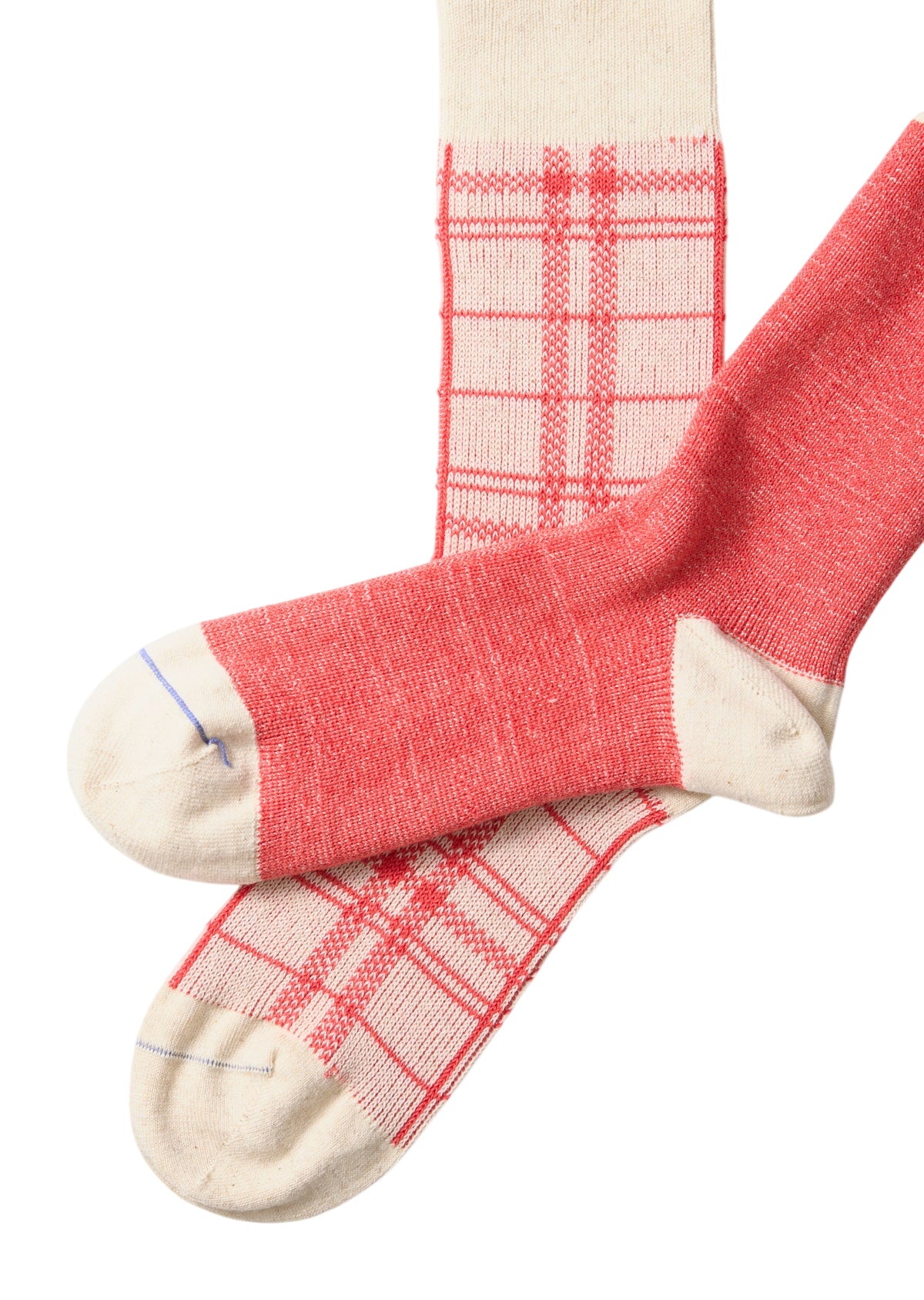 French Teatowel Pattern Socks Socks RoToTo