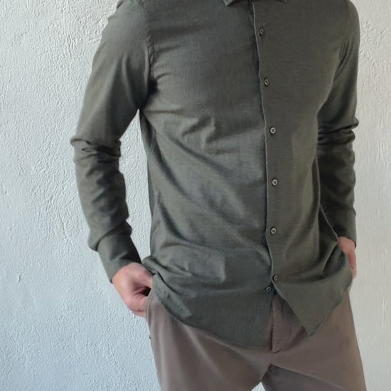 Flannel Twill Shirt Shirts fig. - 4