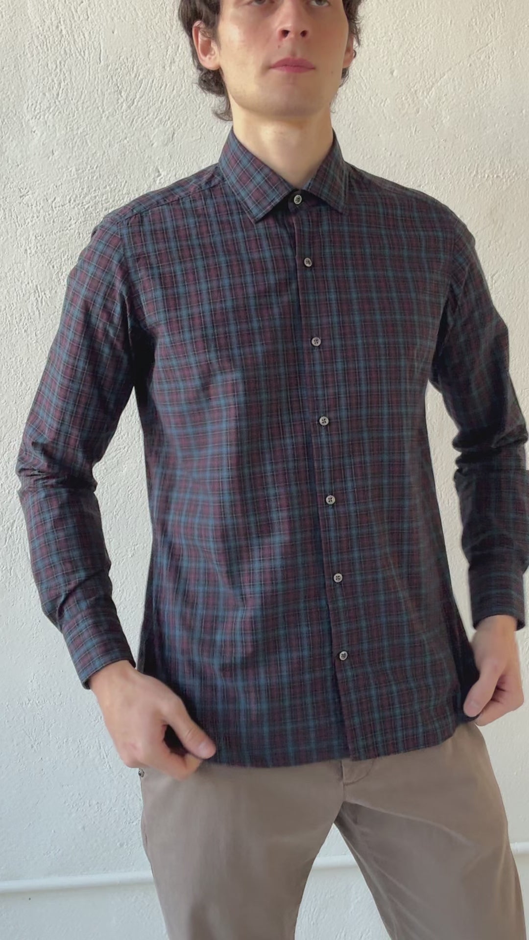 Small Plaid Shirt Shirts fig. - 7