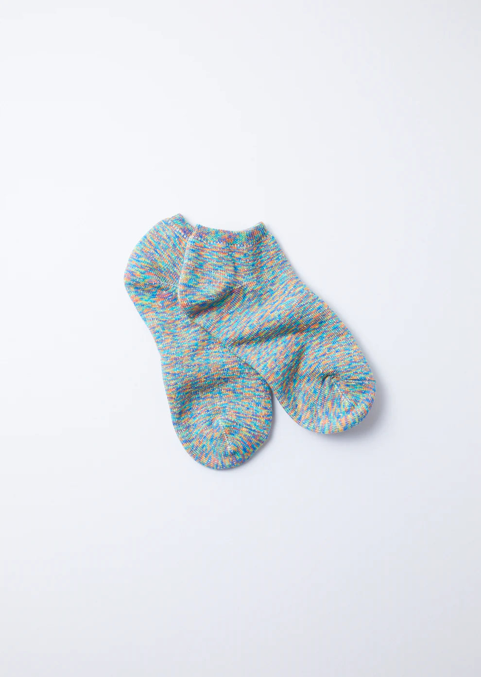 Washi Pile Short Socks Kasuri  RoToTo Bloom L 