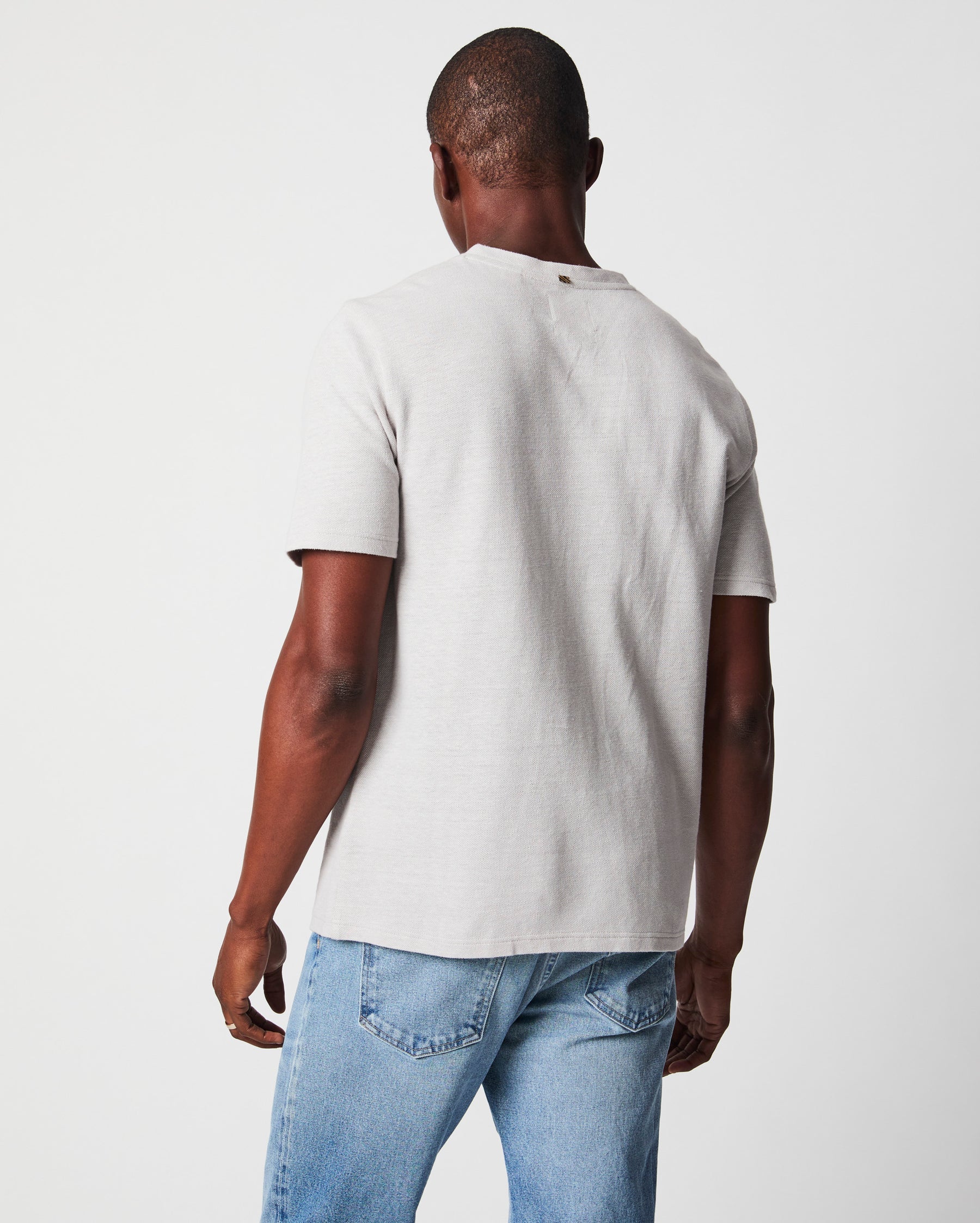 Hemp Cotton Henley T Shirts Billy Reid   