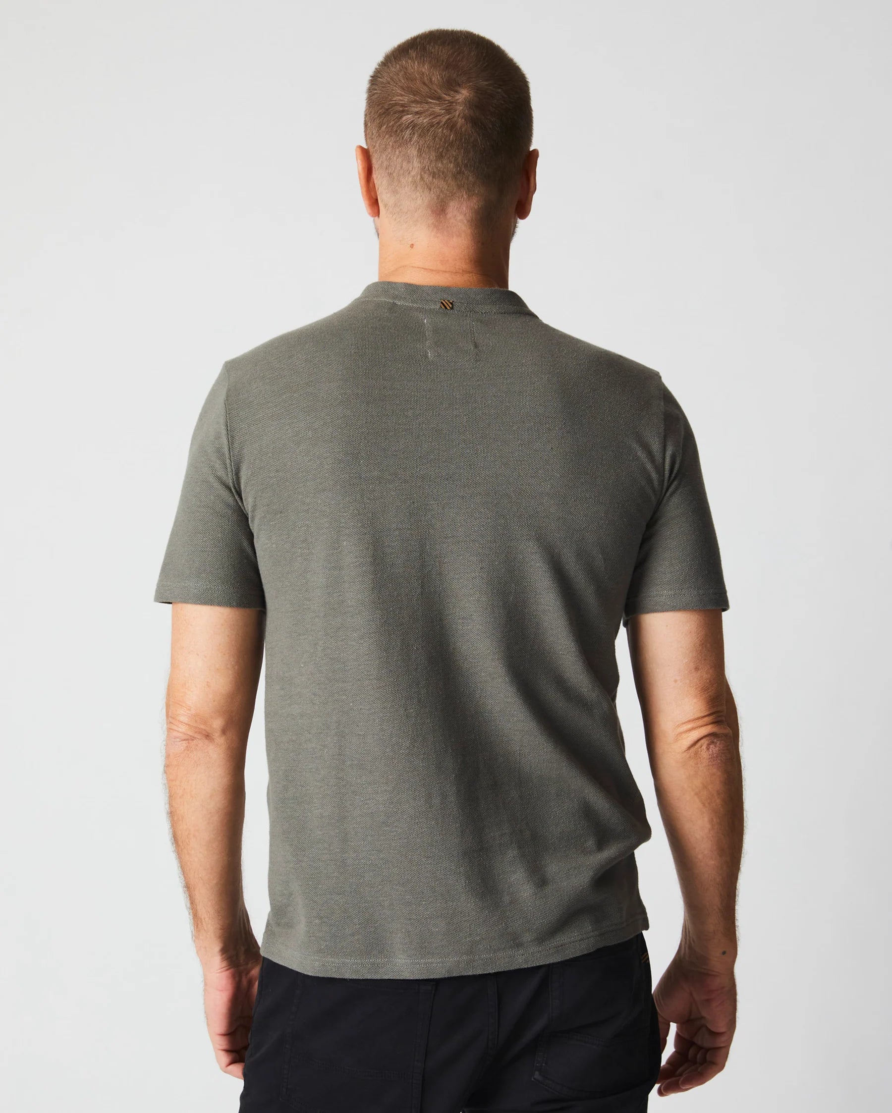 Hemp Cotton Henley T Shirts Billy Reid   