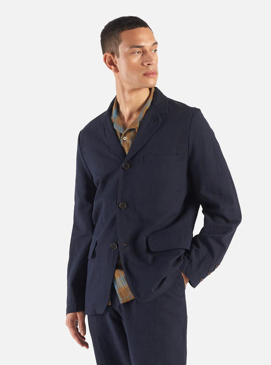 Capitol Jacket Lord Cotton Linen JACKET Universal Works Navy S 