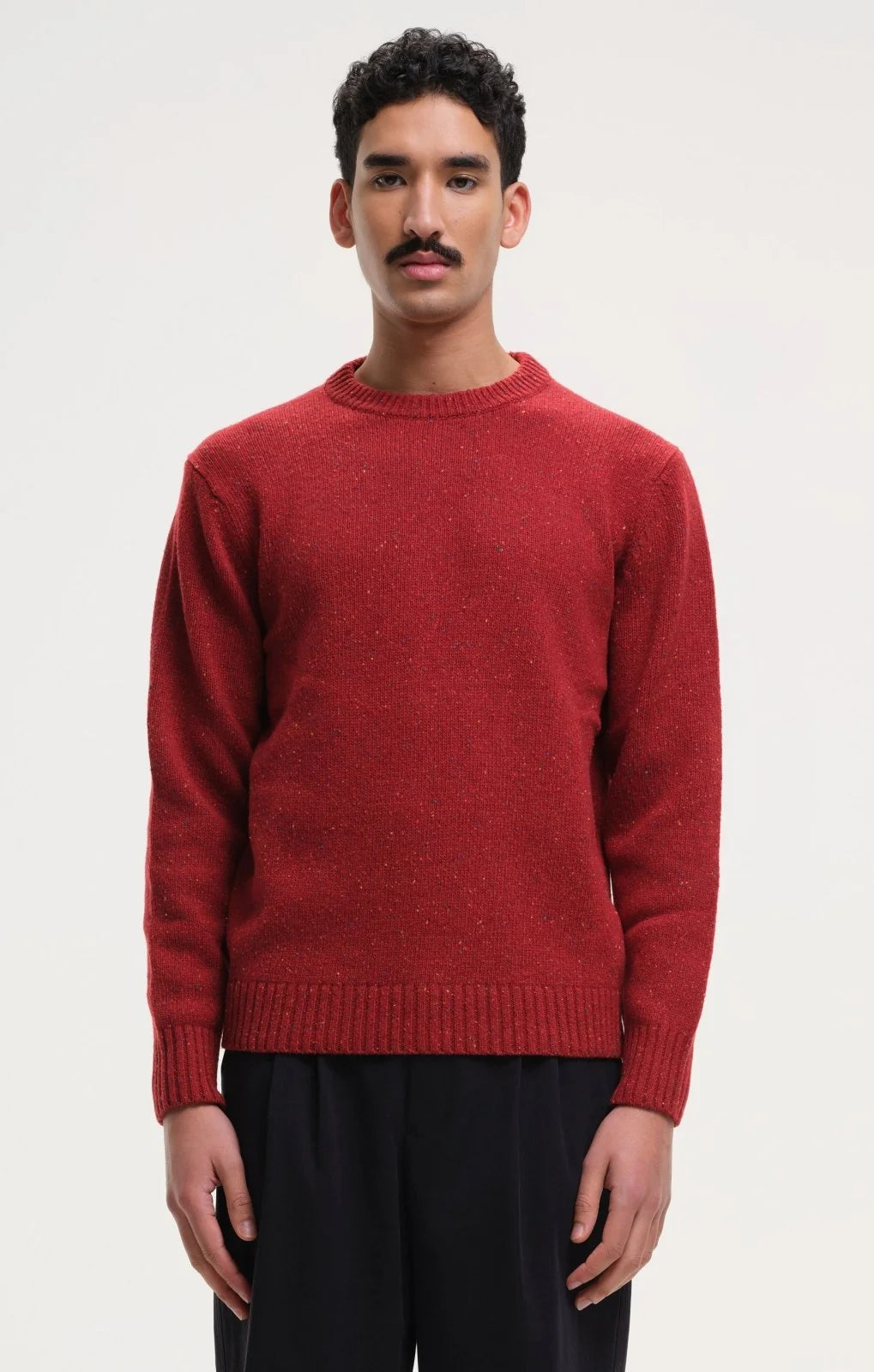 Starry Night Speckled Crew Knit - 5