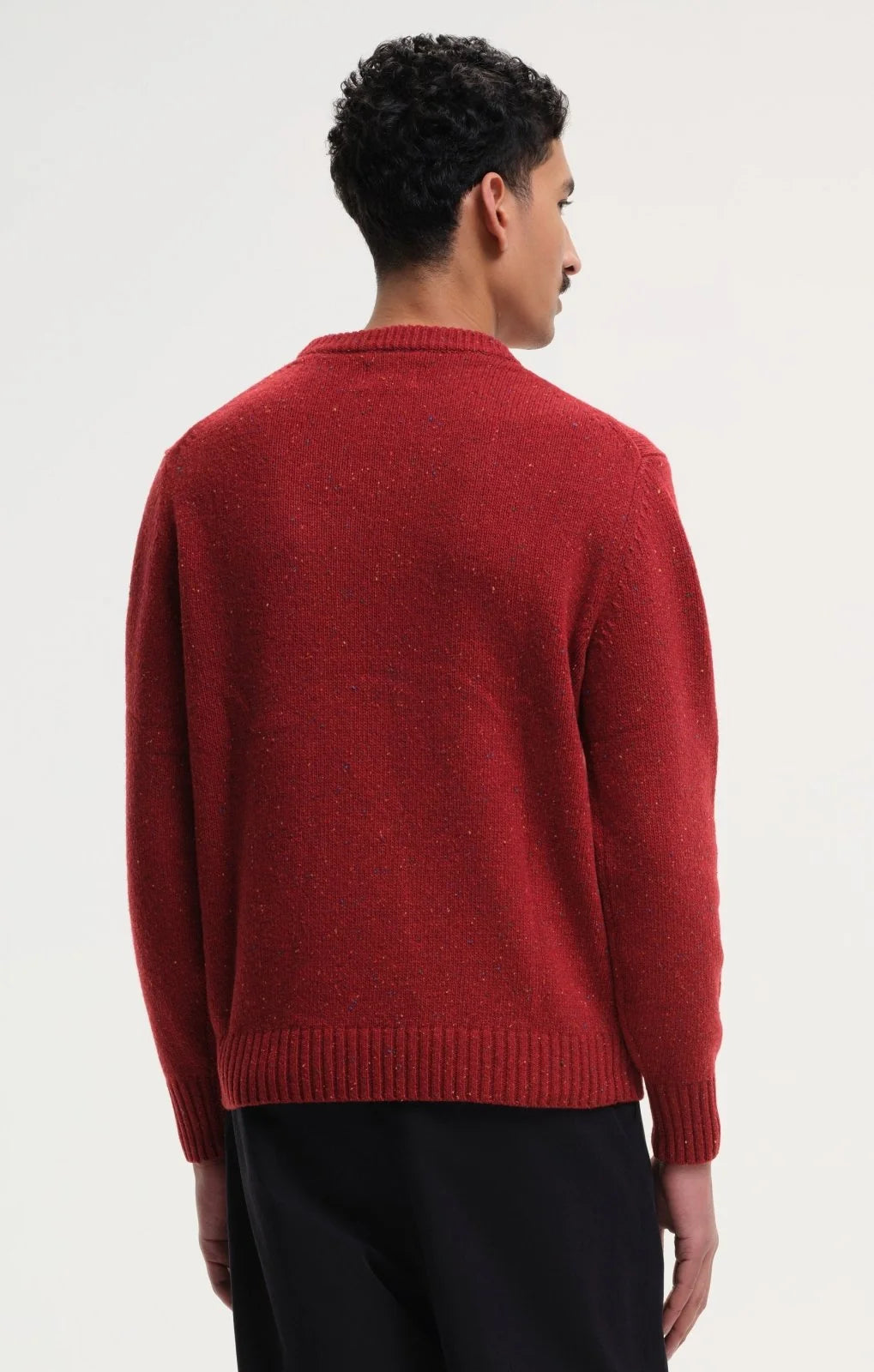 Starry Night Speckled Crew Knit - 6