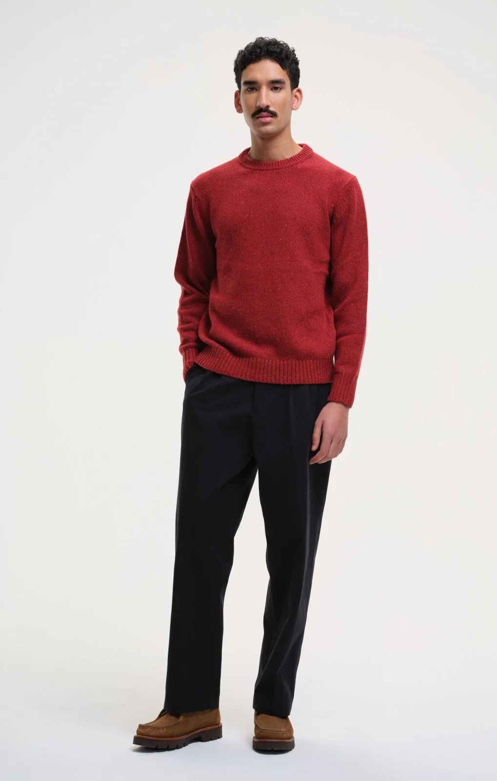 Starry Night Speckled Crew Knit - 4