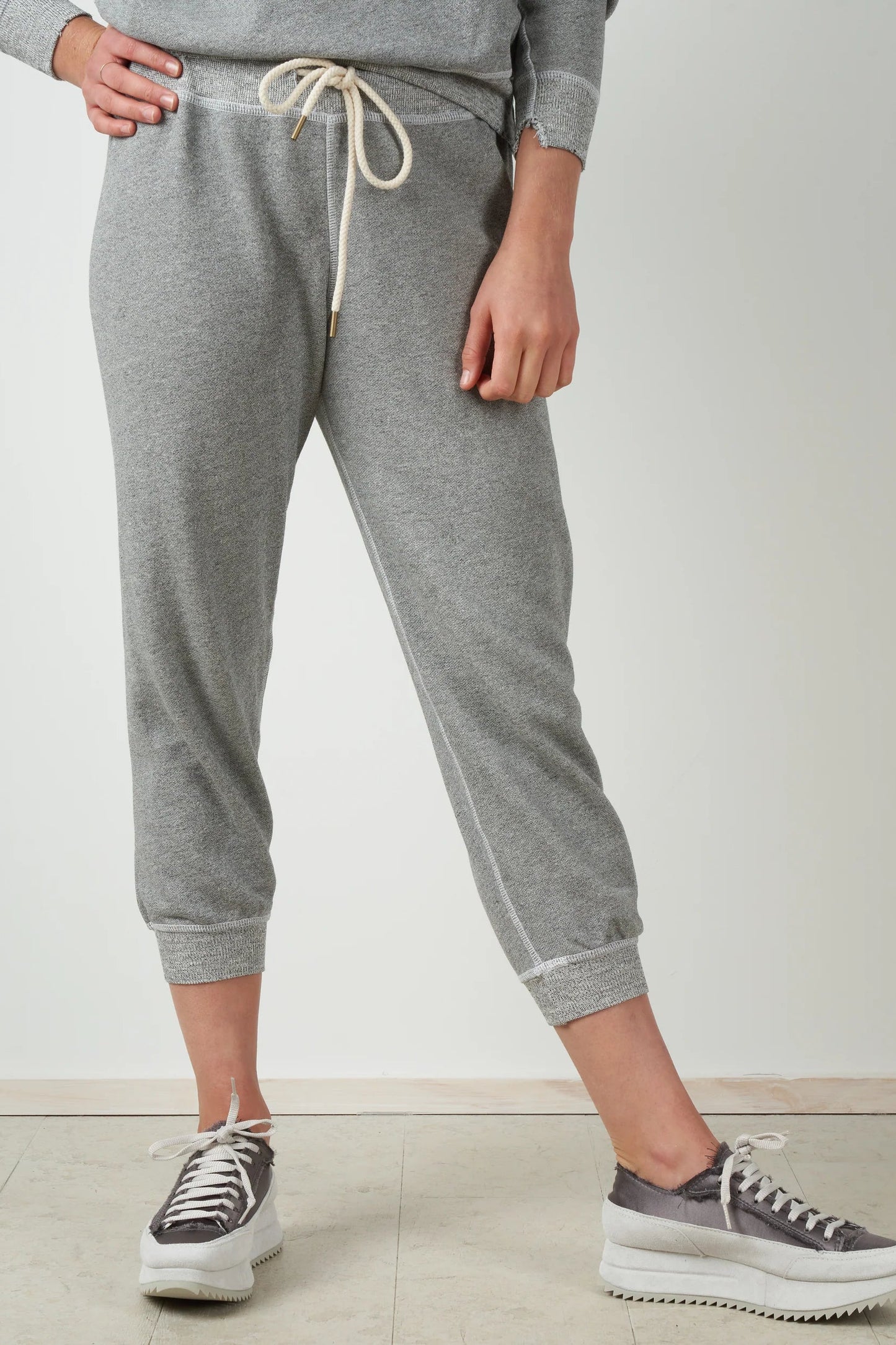 The Cropped Sweatpant Pants The Great.