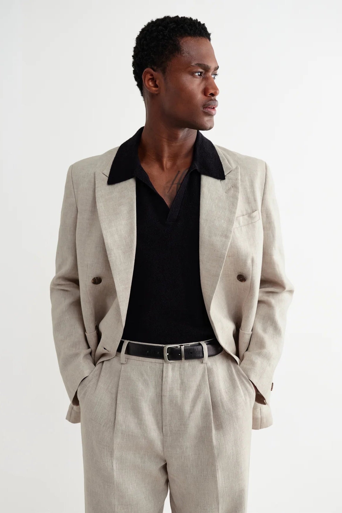 Vigo Linen Blazer Jackets & Outerwear Wax London