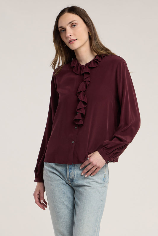 Paige Top Tops Velvet by Graham & Spencer