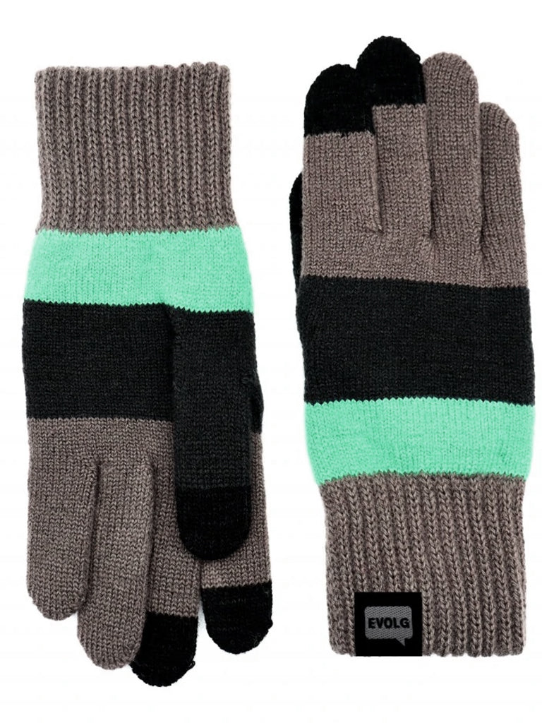 Axis Touchscreen Glove Gloves Evolg Smoke Grey/Charcoal O/S