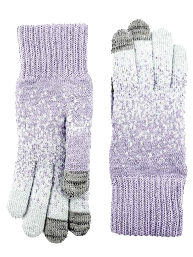 Scrub Touchscreen Glove Gloves Evolg Moon Gray/Lavendar O/S