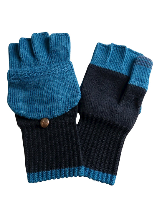 Artemis Pop-Top Glove Gloves Evolg Green/Dark Navy O/S