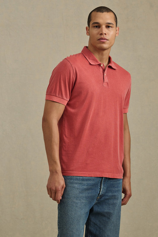 Arrow S/S Polo Polos Velvet by Graham & Spencer Tomato S