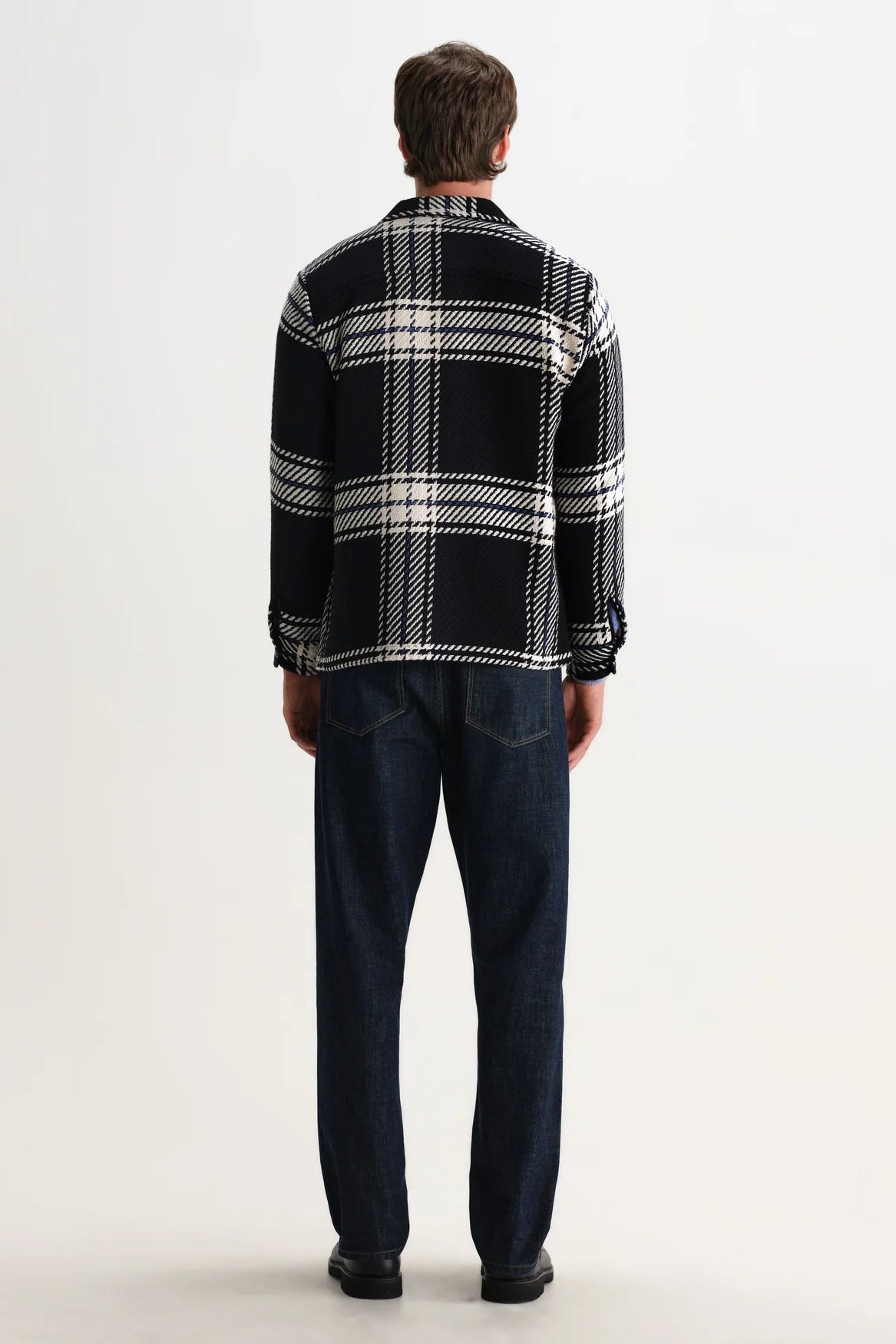 Whiting Overshirt Oversize Grid Check - 2