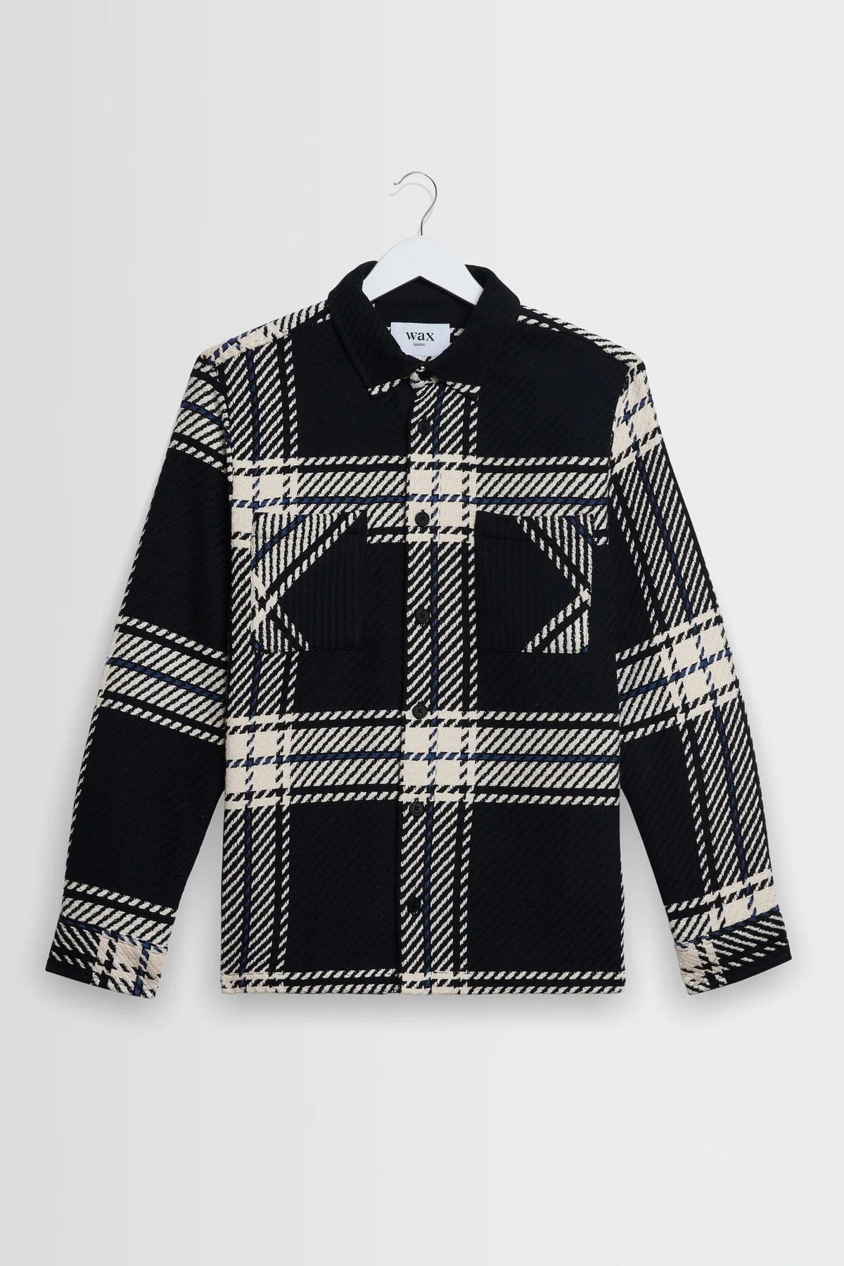 Whiting Overshirt Oversize Grid Check - 3