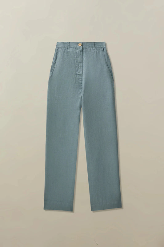 Lightweight  chambray linen pant