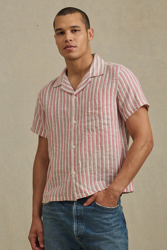 Hobbs S/S Button Down Jewelry Velvet by Graham & Spencer