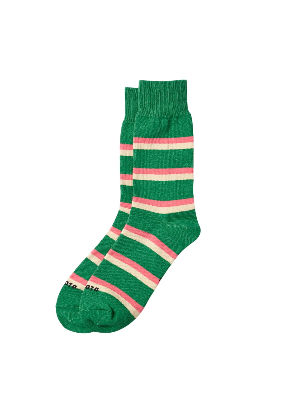 Rugby Stripe Socks Socks RoToTo GREEN M