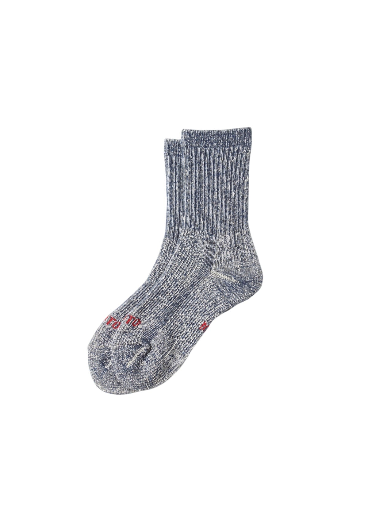 Double-Faced Mini Crew Socks Accessories RoToTo NAVY L