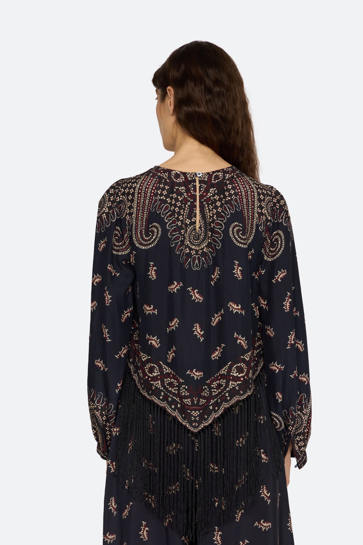 Ellery Paisley L/S Top Tops SEA NEW YORK - 5