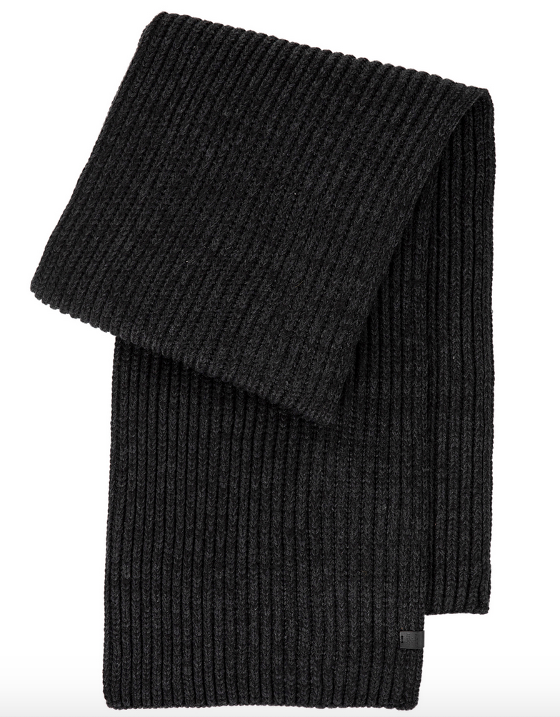 1003-02 Scarf Scarves Bickley+Mitchell Black Twist