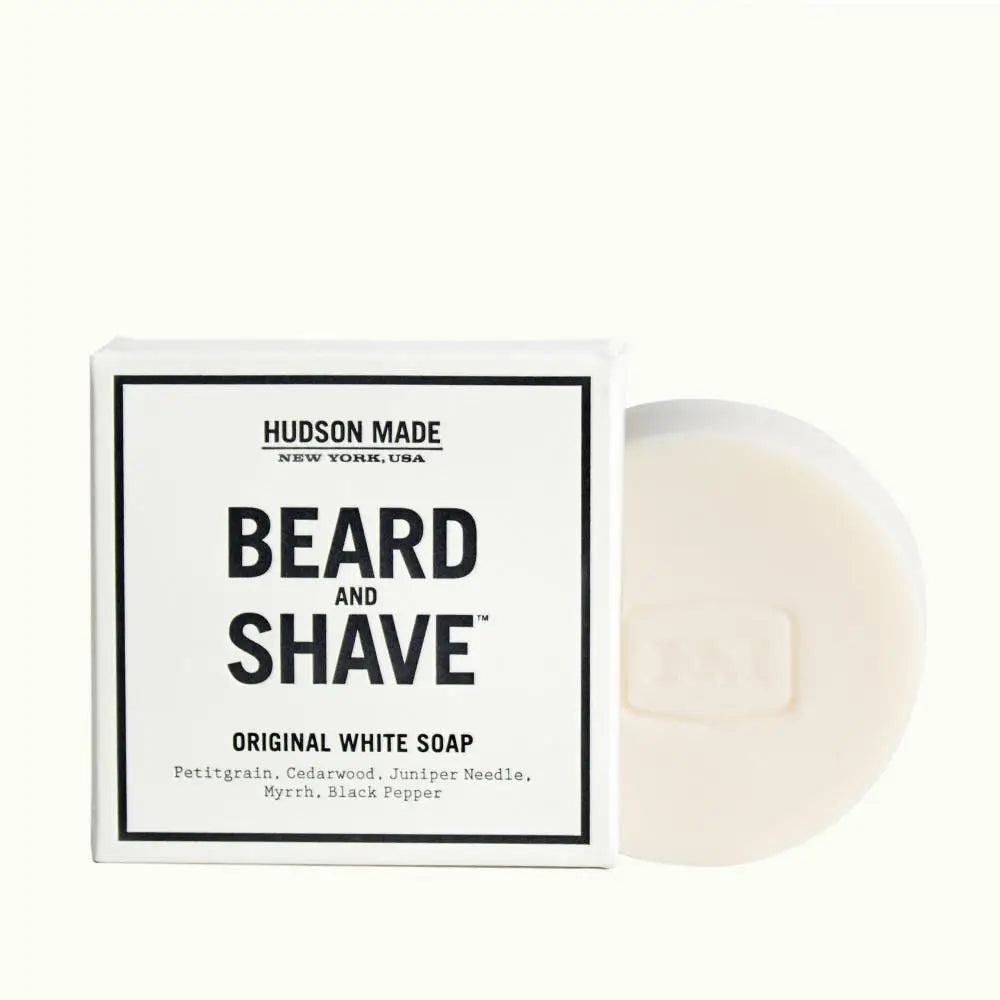 Original White Beard & Shave Soap, Skincare from Hudson Made in  