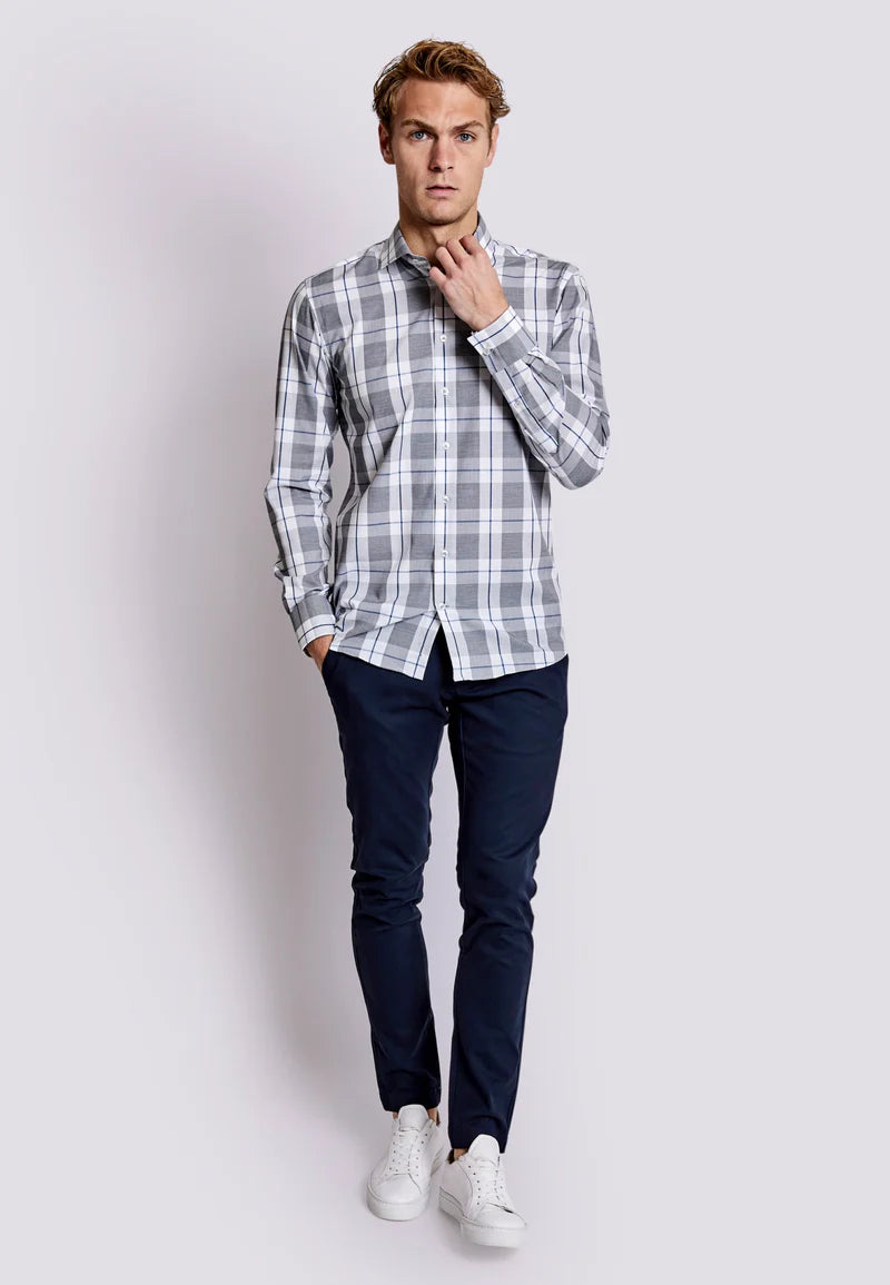 Riquelme Checkered Shirt  BRUUN & STENGADE   
