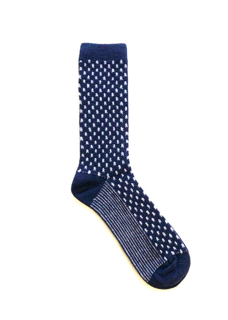 Jotter Sock, Socks from Ilux in Midnight/Teal 